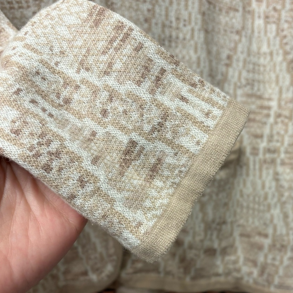 Pendleton Sand Colored Aztec Pattern Cardigan, Pe… - image 3